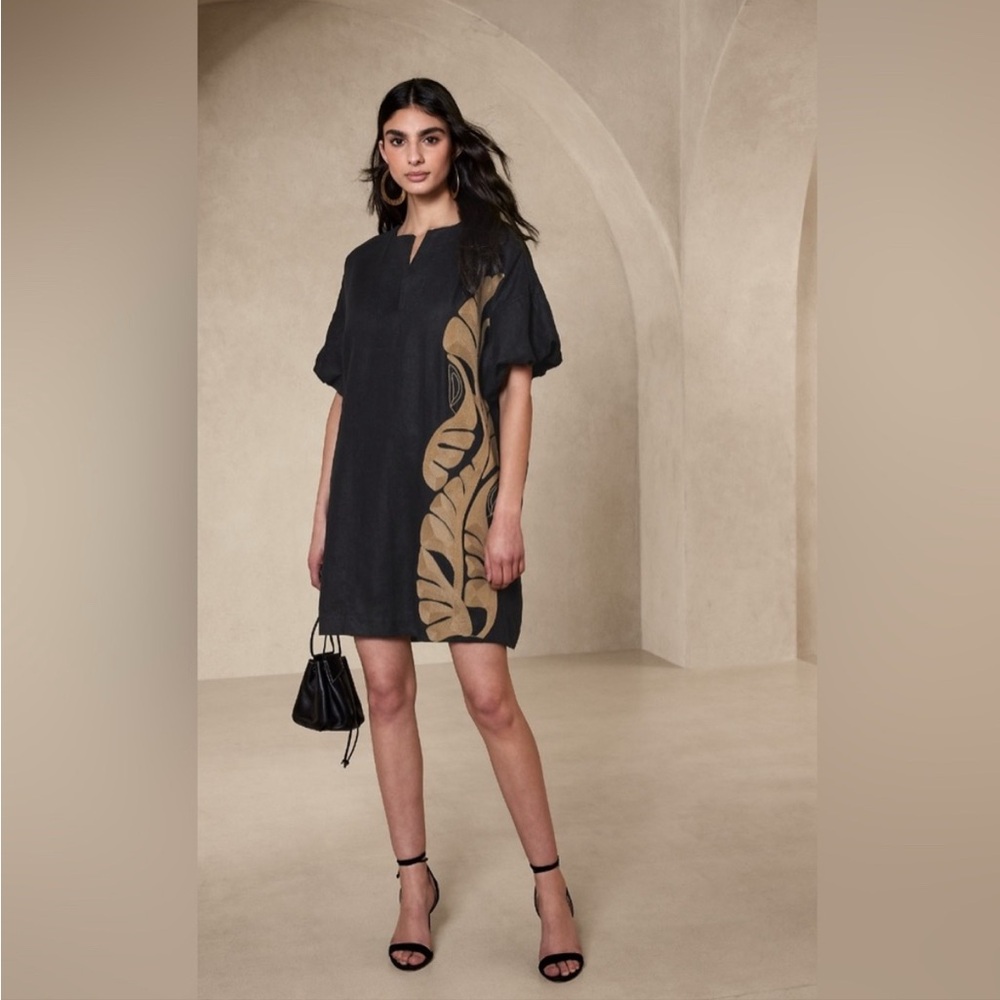 Banana Republic Black Mini Dress